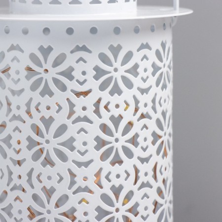 Spinker "Eastern Lantern. Flowers" LED from batteries 3haaa white 26x9.6x9.6 cm Risalux-5