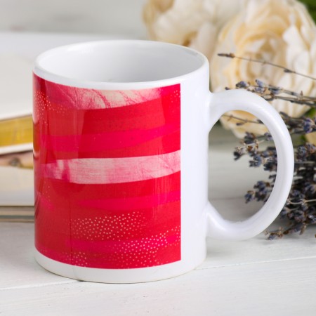 Sublimation "since March 8" Pink background 320 ml-2