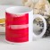 Sublimation "since March 8" Pink background 320 ml