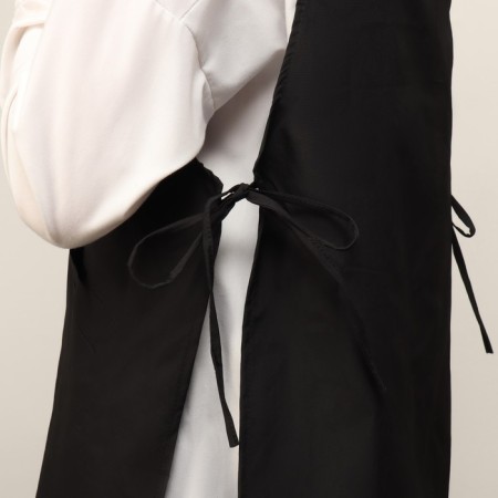 Apron for the master, the color is black-2