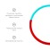 The hoop weighted onlitop "perfect silhouette", d = 80 cm, 1.8 kg, mix color