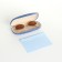 Case for glasses on the cracker, the color is blue