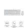 Keyboard + Mouse A4Tech FSTYLER F1512 CLAV: White Mouse: White USB (F1512 White)