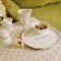 A set of porcelain plates SL Home "House", D = 27 cm, white color