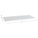 Shelf in a narrow 2-door cabinet "Max", 750 × 360 × 18 mm, white color