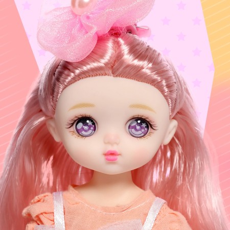 Hinge doll "Baby", mix-5