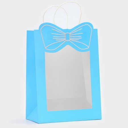 Gift package with the eye "Bant", 26 x 35 x 15 cm, blue-1