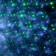 Light device "Starry sky" 19 cm, speaker, glow of RGB, remote control, 5 V, black