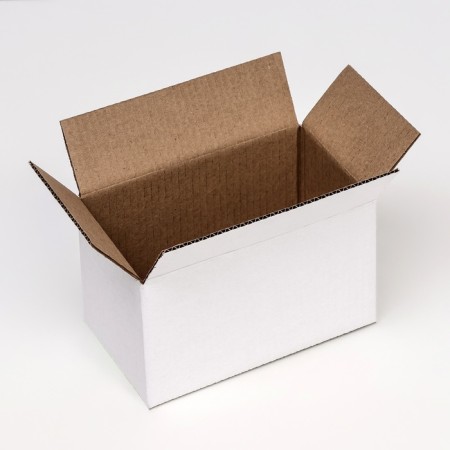 The box is folding, white, 25 x 15 x 15 cm-3