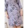 Women's dress, size 52, gray color