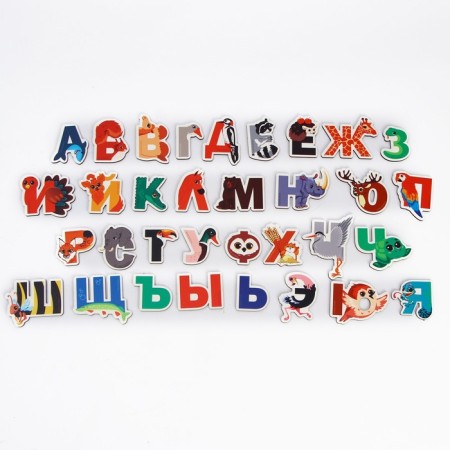 Magnetic letters "Merry alphabet"-4