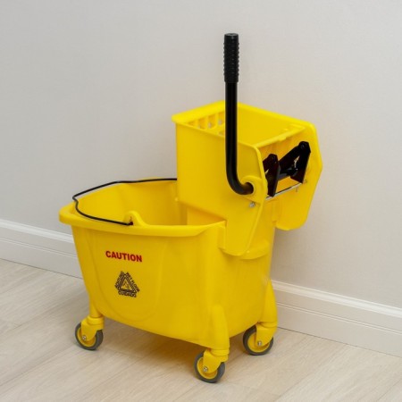 Carbon tag with mechanical spin, 32 l, yellow color-1