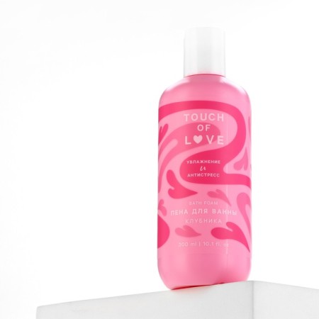 Just Love bath foam, 300 ml, strawberry aroma, pure happiness-7