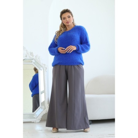 Female jumper, size 52, blue color-10