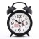 Clock - desktop an alarm clock, discrete move, D -8 cm, 8.5 x 12 cm, aa