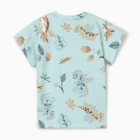 T-shirt Troshka I'm "Dragosh", height 62-68 cm, blue-3