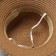 Hat for the girl "Princess" Minaku, rn 52, central-brown
