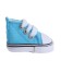 Doll sneakers, sole length 5 cm, turquoise color