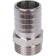 Stout SFT-0067-003425, 3/4 "x 25 mm, external thread, nickelled brass