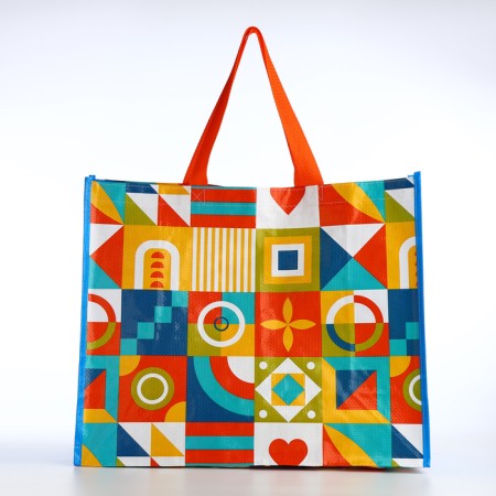 Household bag without fastening, colorful color-1