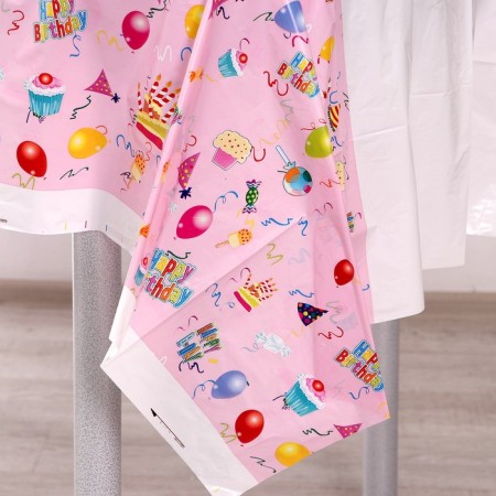 Grinding tablecloth “Happy Birthday”, 108 × 180 cm-2