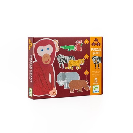 DJeco Puzzles Set "Henry and Friends", 72 elements-1