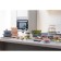Container for baking, storage and carrying of products in the Smart Solutions cover, beige color, 370 ml