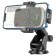Hoco CA95 Automobile Holder, for 4.5-6.7 inches, 55-95 mm clamp, suction cup, black
