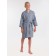 Waffle children's robe "kimono", size 34, color gray color