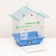 Poultry cell equipped BD-1/1D, 30 x 23 x 39 cm, blue