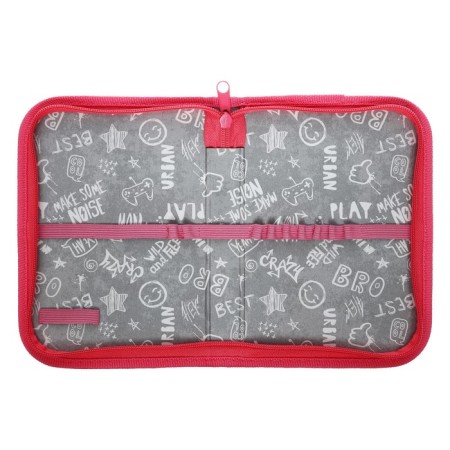 Penal 1 section, 130 x 190 x 30 mm, textile, PCT 04-20 "Peon roses" 70631-3