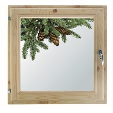 Window, 70 × 70cm, 