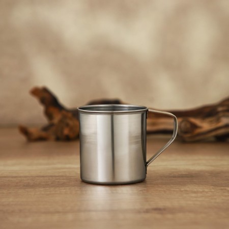 Stainless steel mug of the India, 330 ml, d = 7.8 cm-1