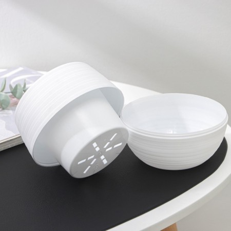 Pot "duet", 500 ml, white color-3