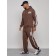 Sports suit men's, size 56, brown color