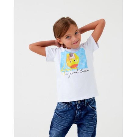 Футболка детская KAFTAN Good time р.32 (110-116)-3
