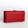 Women's wallet on magnet, red color