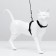 Kit for cats, width 1 cm, Osh 16.5-27 cm, fire 21-35 cm, leash 120 cm, black