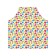 Apron kitchen with a photo print "Easter dyes", adjustable, size OS