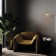 Suspension lamp mantra roller, led, 1000lm, 3000k, 177 mm, black color