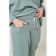 Female suit, size 68, green color