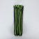 Lightning "Tractor", No. 5, detachable, automatic lock, 80 cm, green/black color