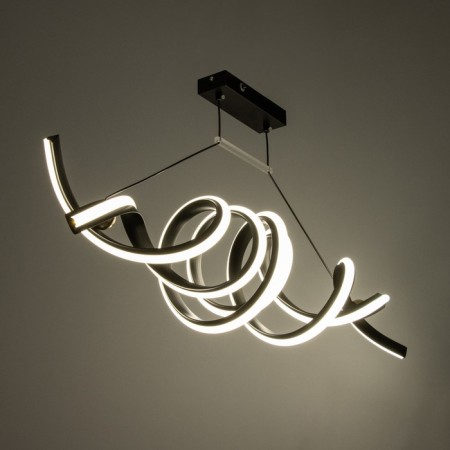 Lamp with PDD "ANEN" LED 96W 3000-6000K Black 90x18x16 cm-3