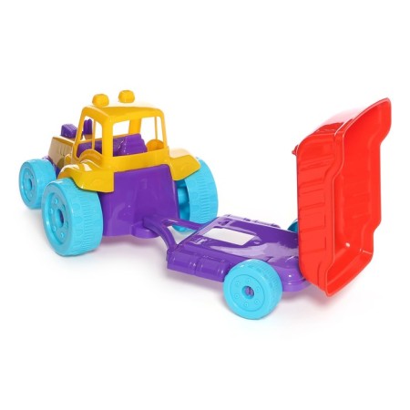 Tractor "Farmer", with a trailer, mix-3