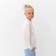 Shirt for a boy minku color white, height 110