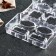 Form for chocolate and sweets "Frame", 10 cells, 20 × 12 × 2.5 cm