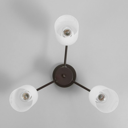 Isla chandelier 3x60W E27 Brown 48x48x22cm-4