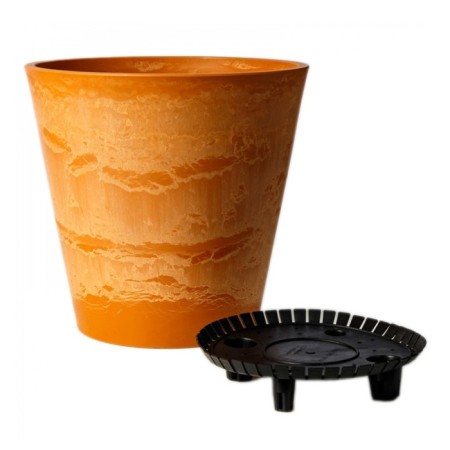 Kashpo for flowers and plants, 18l new terracotta 35x35x33cm-2