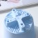 Pot for flowers with basal watering “Alliance”, 1 L, D = 13 cm, h = 12 cm, blue color