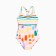 Squipped baby minaku with print, height 122-128
